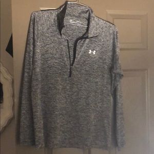 Long sleeve Under Armor half zip shirt